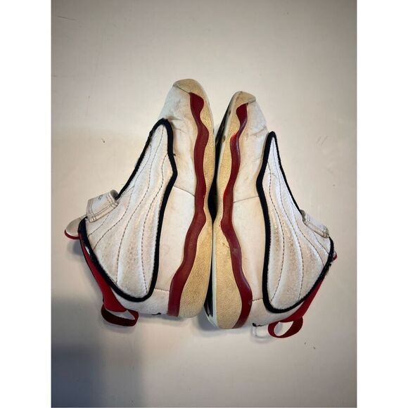 Jordan Toddler Size 10C Pro Strong Sneakers White Black Red Sporty Basketball - Picture 11 of 13